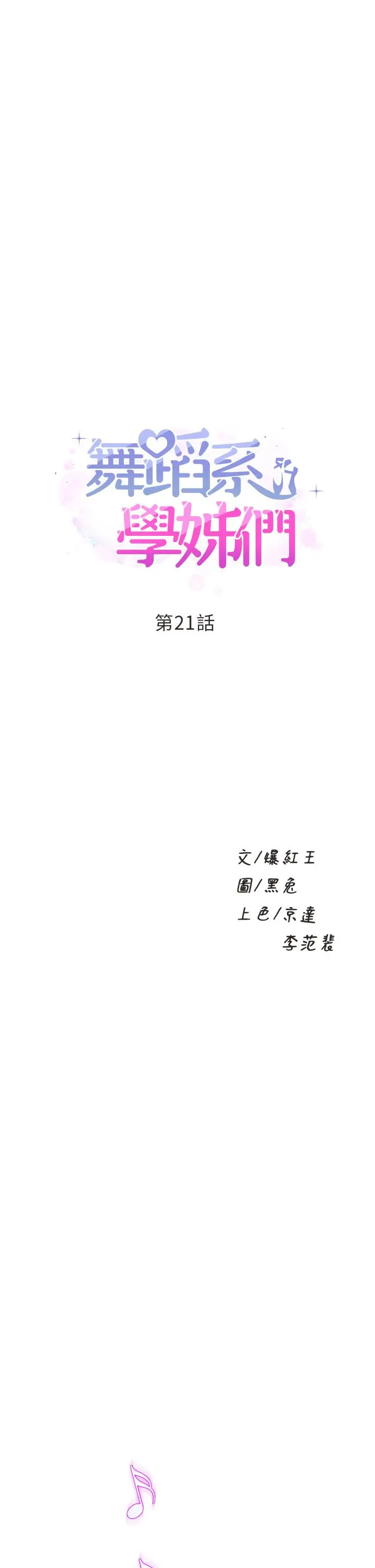 漫画《舞蹈系学姊们》第21话第3张图