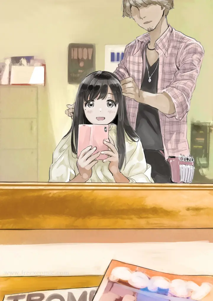 漫画《(新)[チョコロ] 彼女のスマホを覗いただけなのに 1-3 [无修正] [转尾巴猫汉化]》第2话第5张图