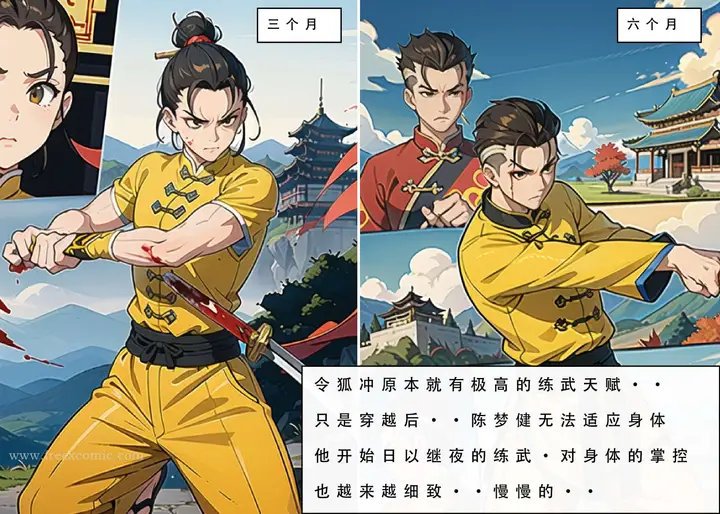 漫画《魂穿笑傲一》第2话第2张图