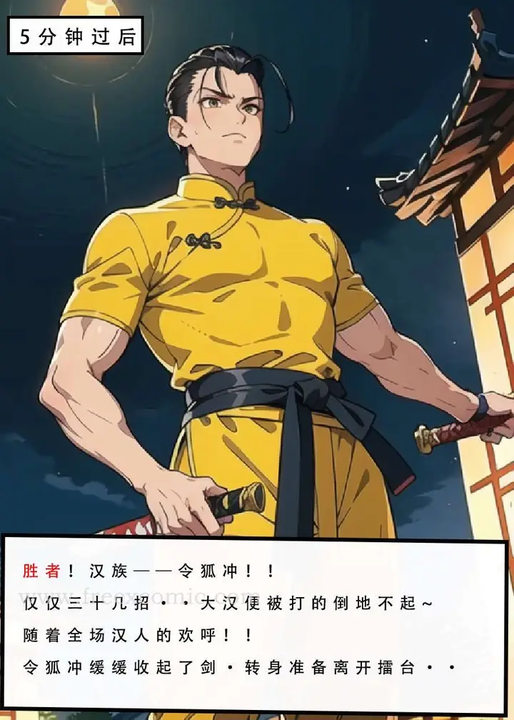 漫画《魂穿笑傲二》第3话第8张图