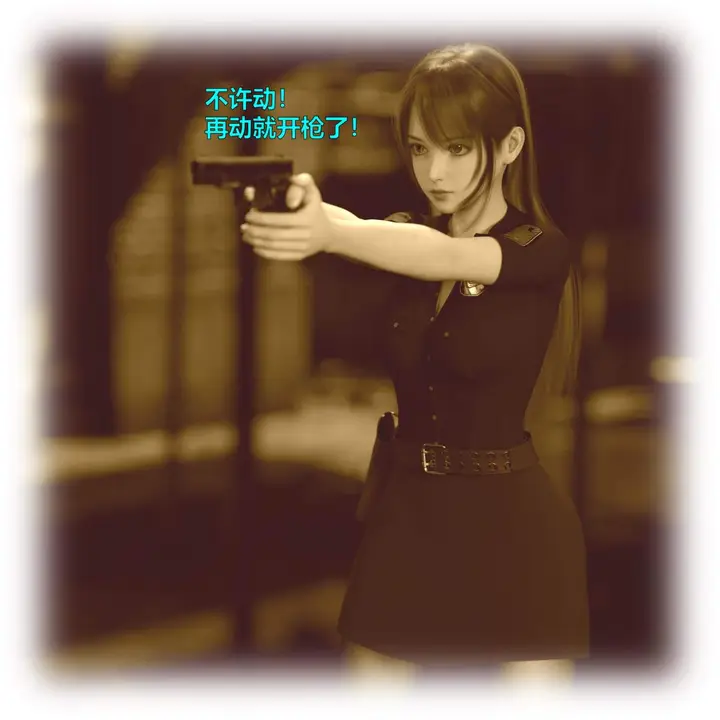 漫画《[3D]黑丝女警队番外篇-林岚的旧相识》第1话第4张图