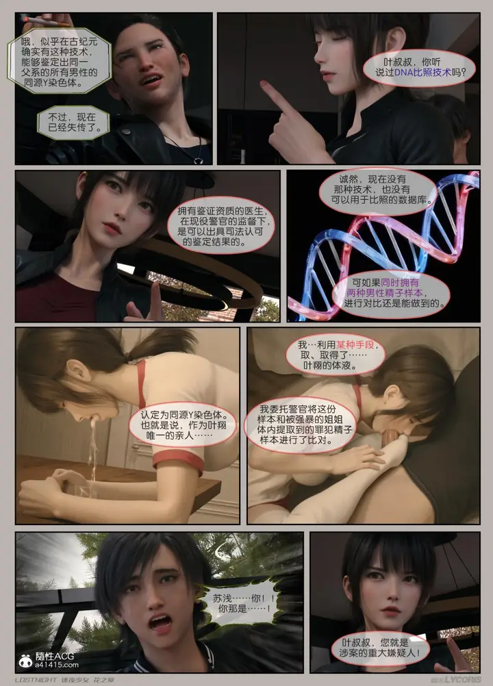 漫画《[3D]迷夜少女》第4话第126张图