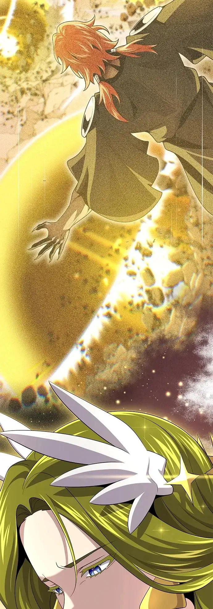 漫画《66666年后复活的黑魔法师》第164话 牵制第93张图