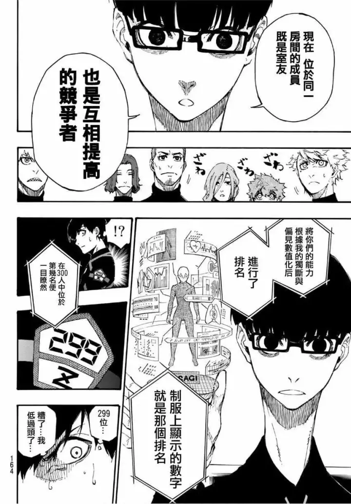 漫画《蓝色监狱 BLUE LOCK》第2话第13张图