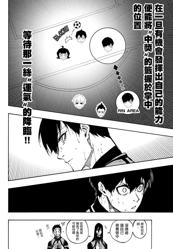 漫画《蓝色监狱 BLUE LOCK》第87话 luck第10张图