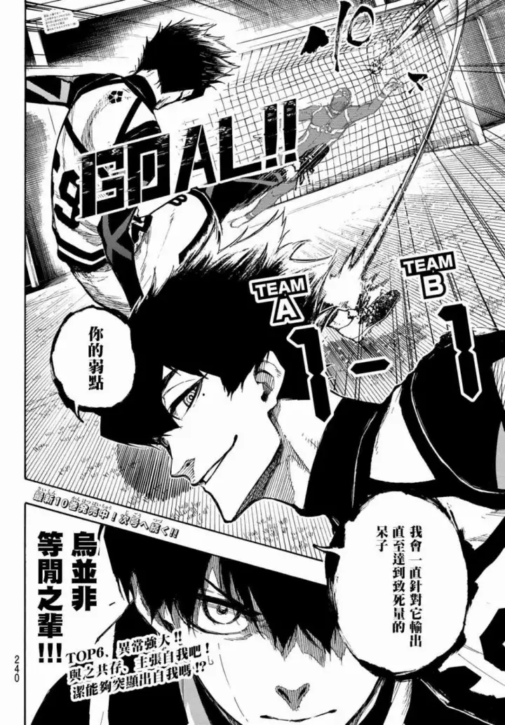 漫画《蓝色监狱 BLUE LOCK》第104话 忘我第19张图