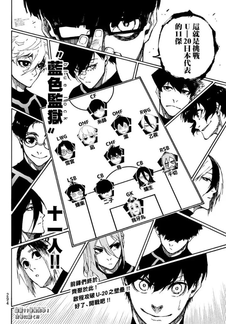 漫画《蓝色监狱 BLUE LOCK》第109话 战斗部队第20张图