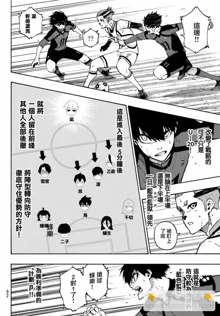 漫画《蓝色监狱 BLUE LOCK》第127话 龙之回旋第10张图