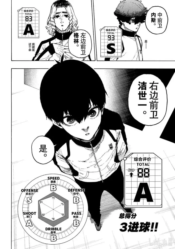 漫画《蓝色监狱 BLUE LOCK》209 VS.尤伯斯第10张图