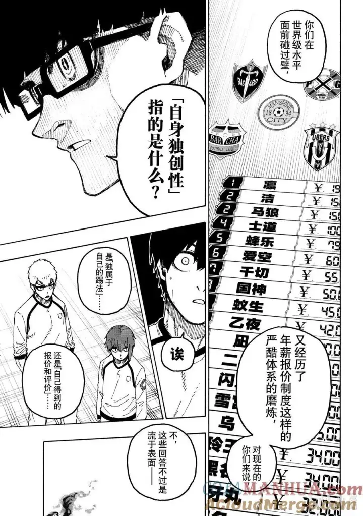 漫画《蓝色监狱 BLUE LOCK》247 自身独创性第13张图