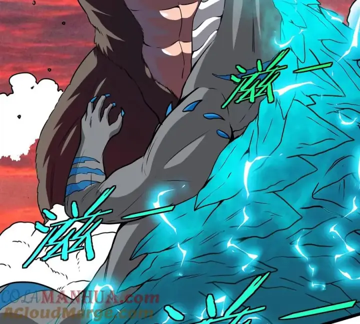 漫画《重生为怪兽什么鬼》第4话 林渊大战蛮猿第97张图