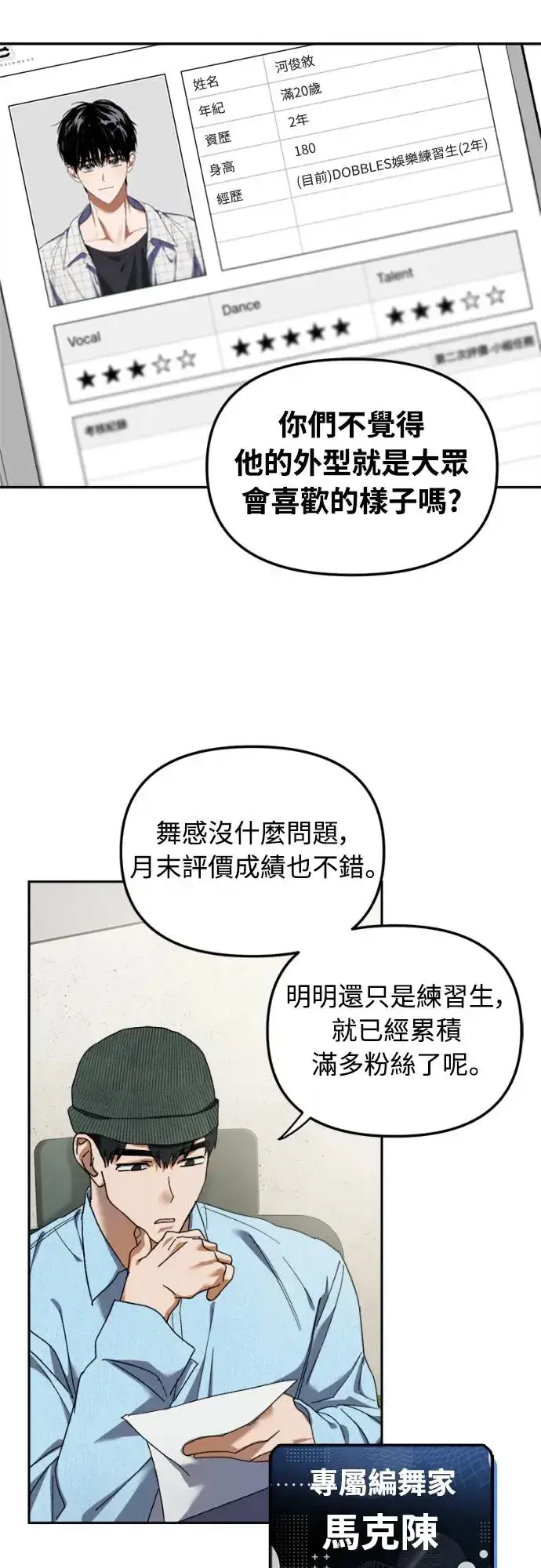 漫画《穿越成为大势偶像忙内团员》第2话第54张图