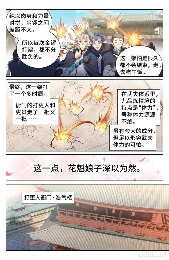 漫画《大奉打更人》115金锣对打第9张图