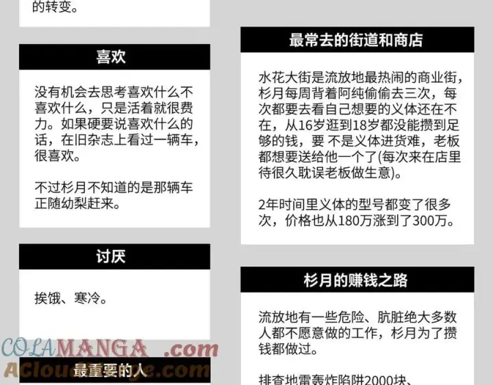漫画《恶之环》设定第4张图