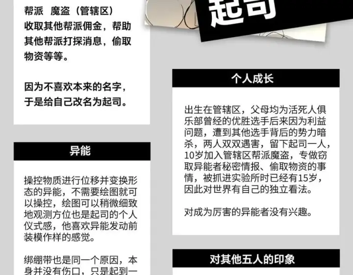 漫画《恶之环》设定第72张图