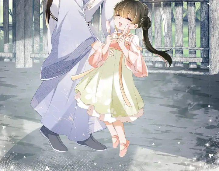 漫画《满级绿茶穿成小可怜》第67话 给小漂亮送冰棍第51张图