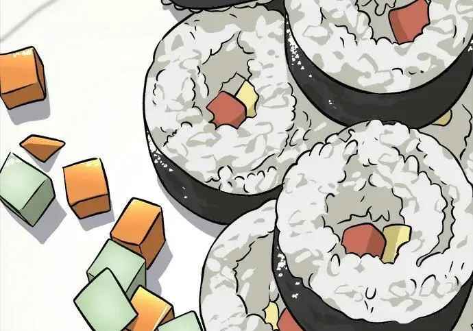 漫画《米虫的一日三餐》第269话 小黄瓜饭卷第100张图