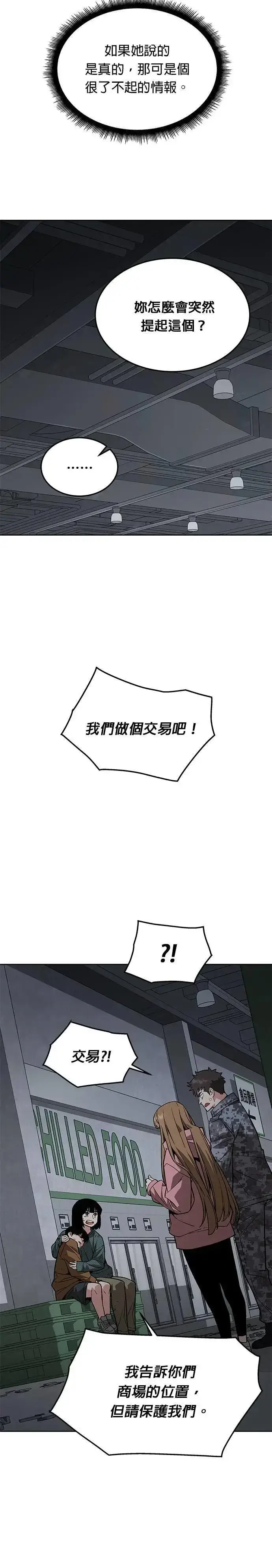 漫画《灭亡世界的伙房兵》第48话 空荡荡的商场(3)第18张图