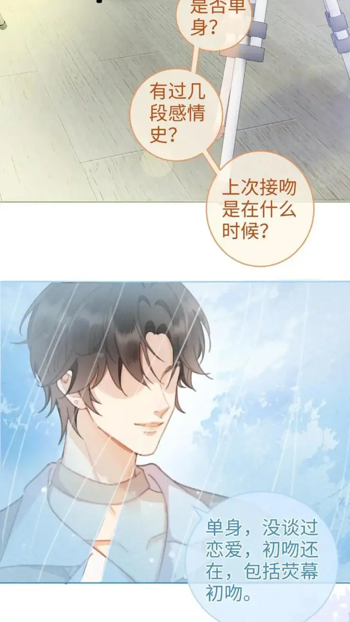 漫画《明撩！暗诱！和顶流影帝恋综撒糖》第8话 恋综开播，坦白理想型第22张图