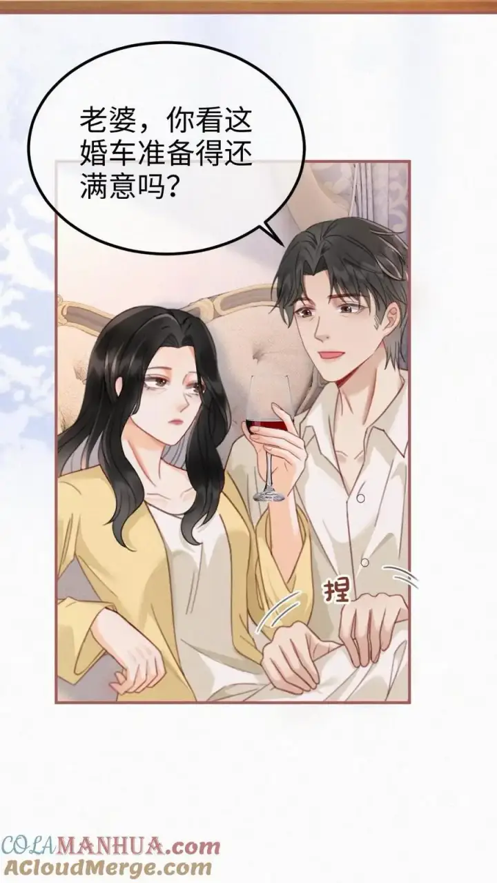 漫画《明撩！暗诱！和顶流影帝恋综撒糖》第138话 气派婚车第21张图