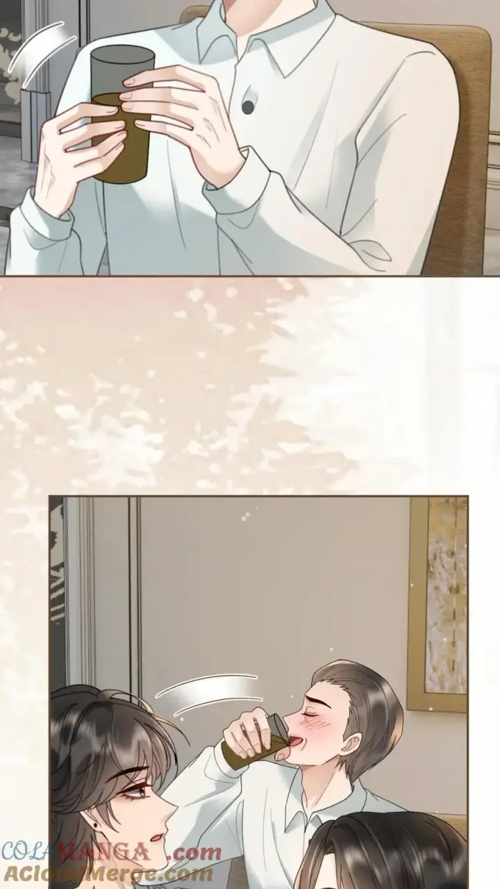 漫画《明撩！暗诱！和顶流影帝恋综撒糖》第214话 长辈面前撒狗粮第7张图