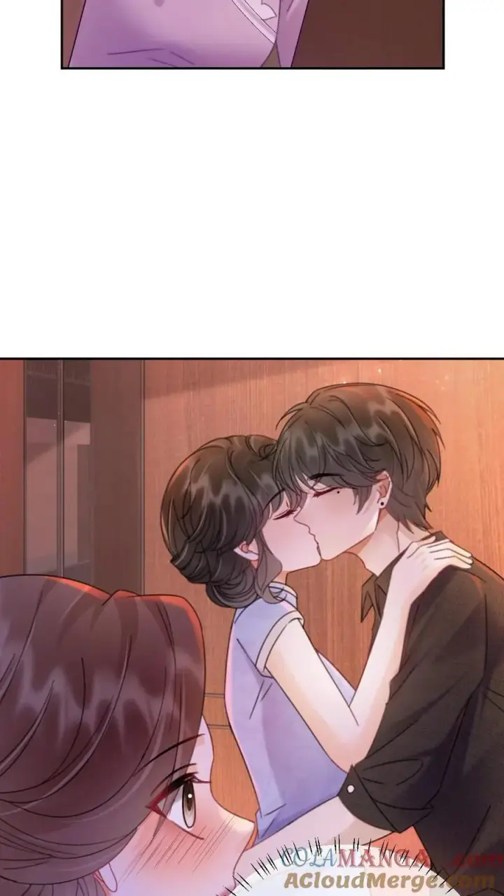 漫画《明撩！暗诱！和顶流影帝恋综撒糖》第221话 电梯暧昧第21张图
