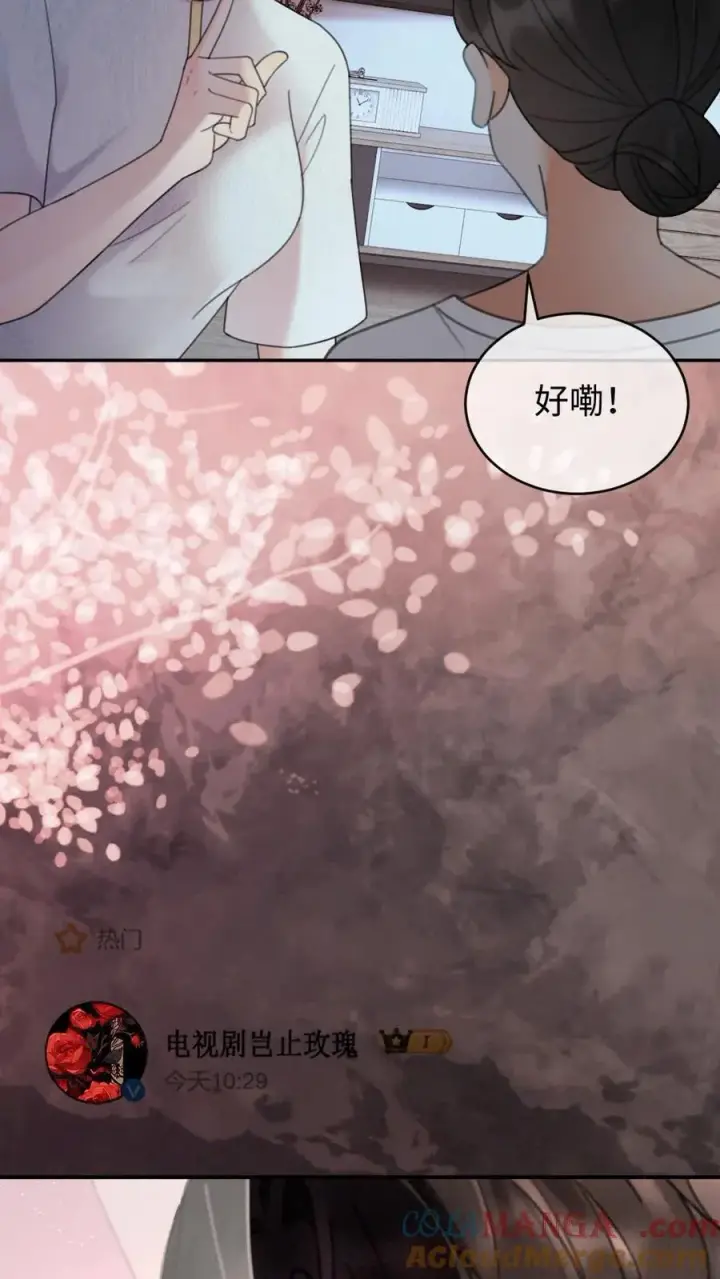 漫画《明撩！暗诱！和顶流影帝恋综撒糖》第295话 庆祝生日第19张图
