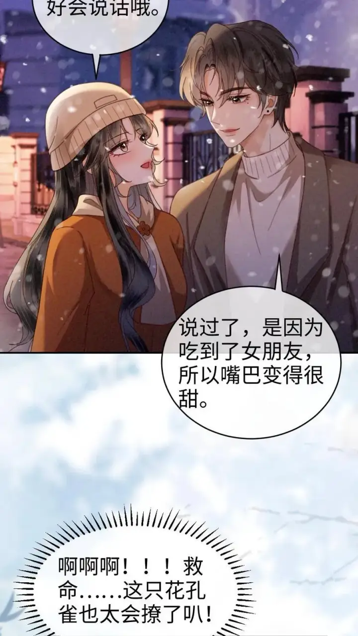 漫画《明撩！暗诱！和顶流影帝恋综撒糖》第333话 初雪第12张图