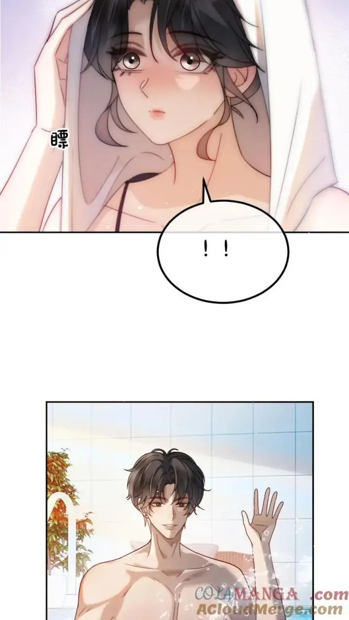 漫画《明撩！暗诱！和顶流影帝恋综撒糖》第400话 番外37 游泳馆里秀腹肌第25张图