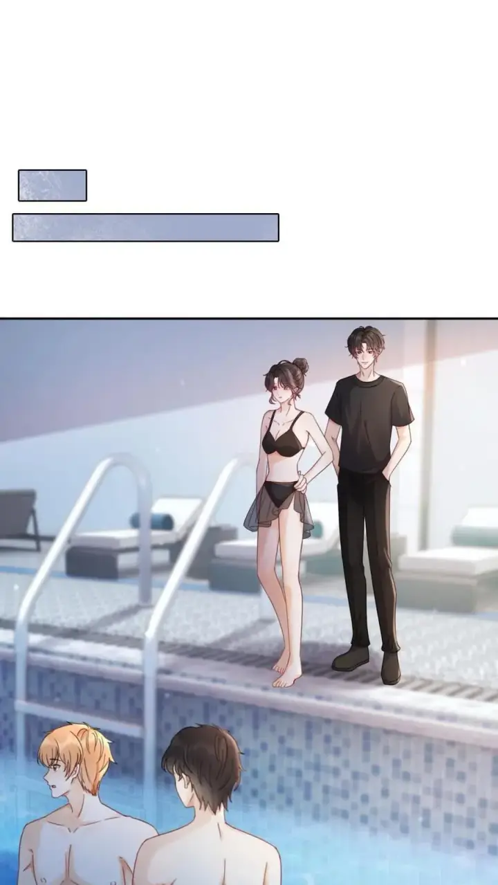 漫画《明撩！暗诱！和顶流影帝恋综撒糖》第400话 番外37 游泳馆里秀腹肌第6张图