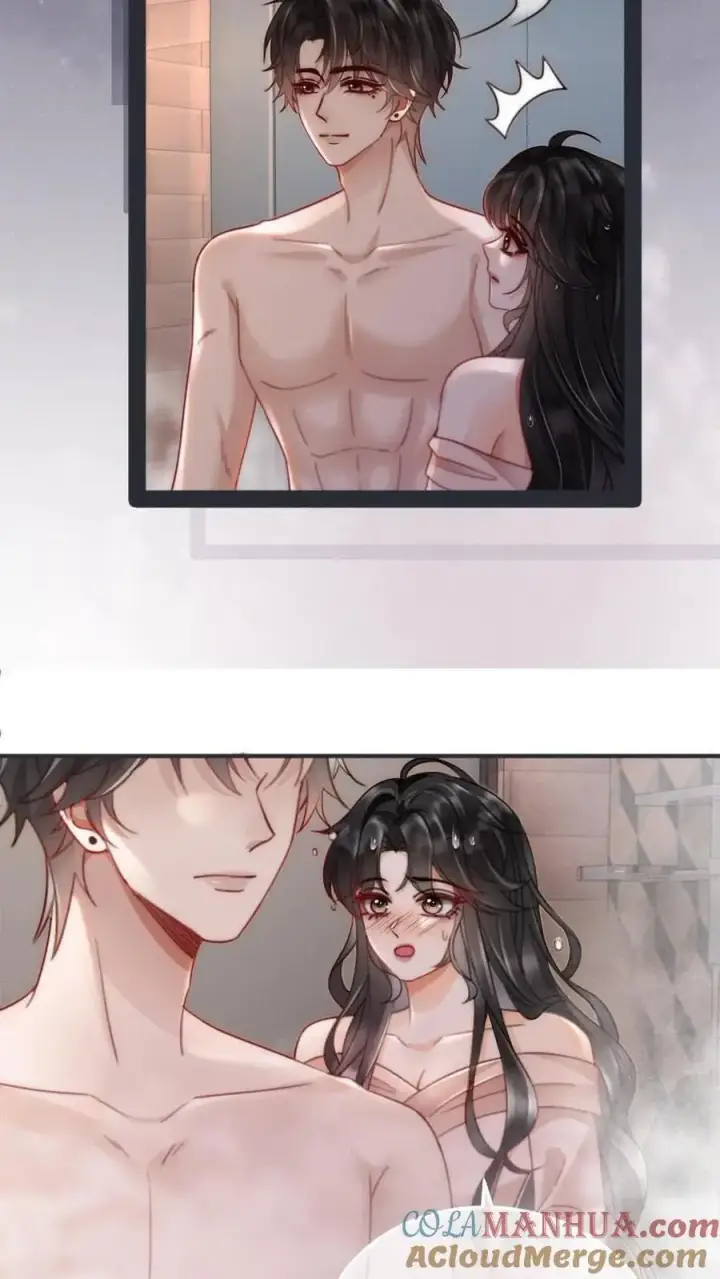 漫画《明撩！暗诱！和顶流影帝恋综撒糖》第164话 浴室play第21张图