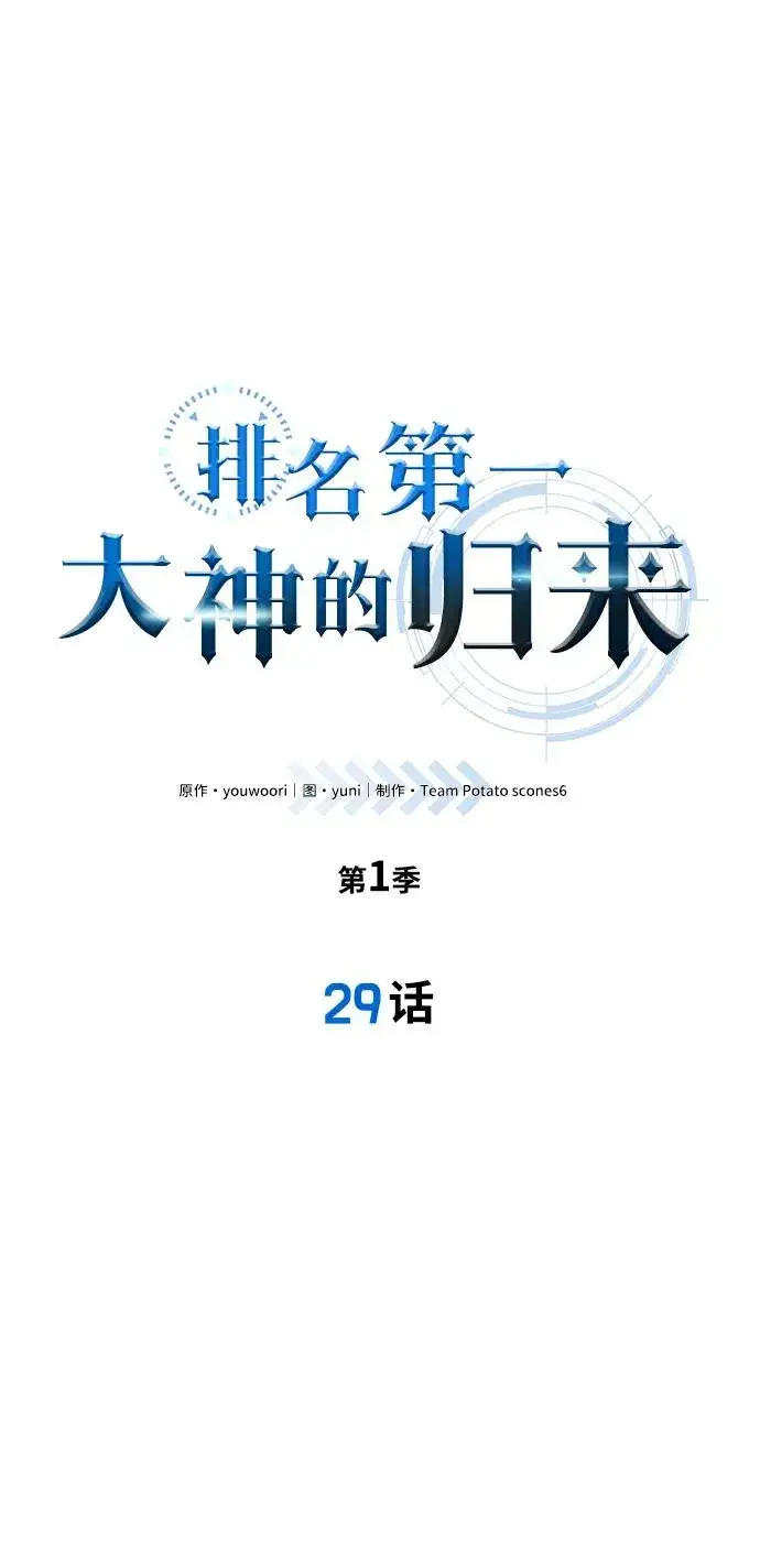 漫画《排名第一大神的归来》第29话第8张图