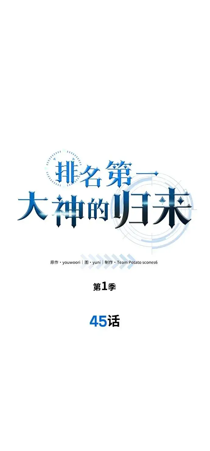 漫画《排名第一大神的归来》第45话第9张图