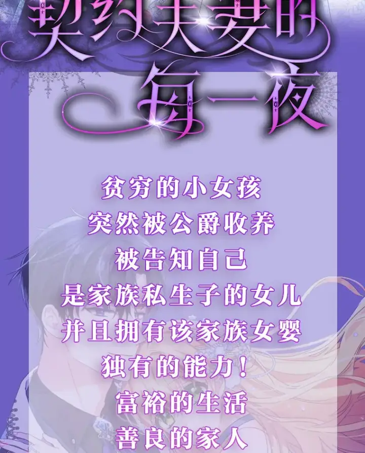 漫画《契约夫妻的每一夜》新作来袭第2张图