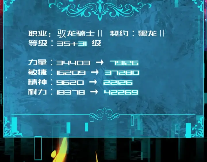 漫画《全民转职：驭龙师是最弱职业？》第76话 末日坠落VS血刃之爪第31张图