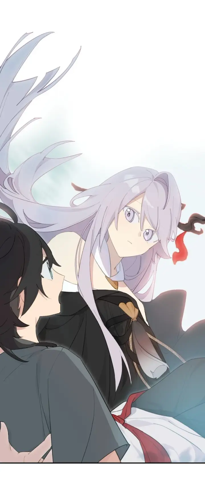 漫画《杀死男主然后成为女魔头》008 过于热心的小孩第45张图