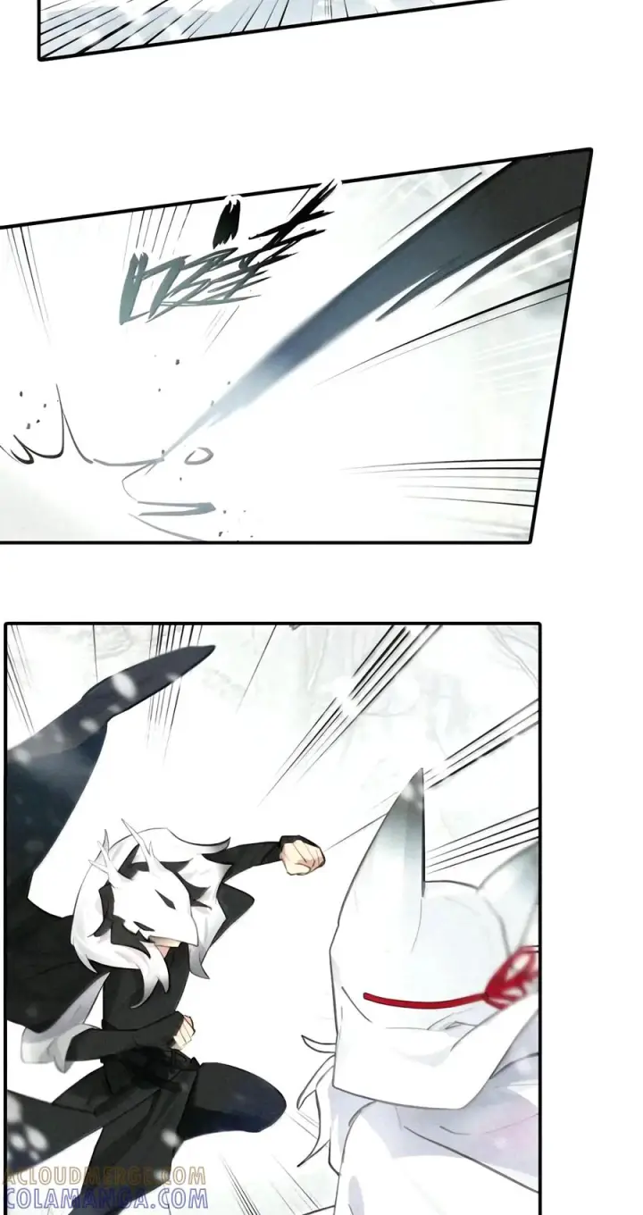 漫画《杀死男主然后成为女魔头》107 白狐vs黑鸦(上)第33张图