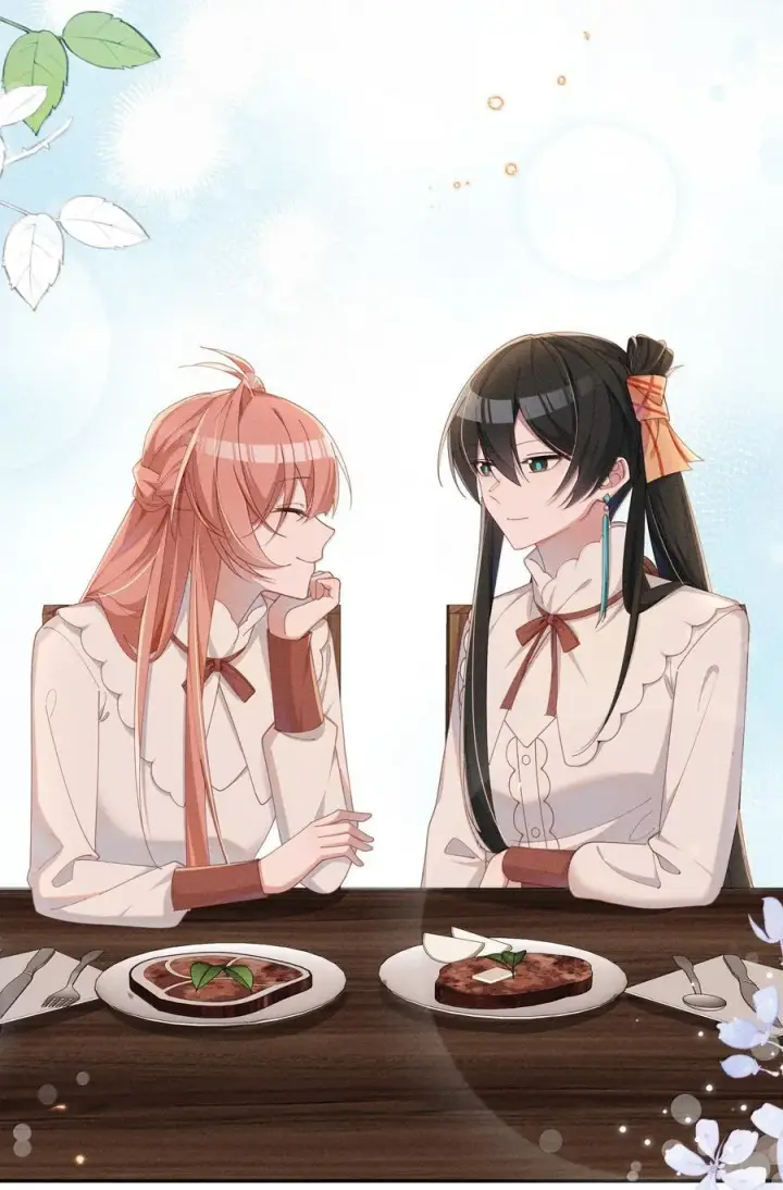 漫画《身为恶役女配的我养成病娇女主很正常吧？！》046 露，等久了吗？第2张图