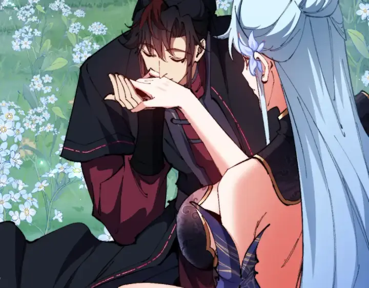 漫画《师尊：这个冲师逆徒才不是圣子》第31话 花姐姐，你的初吻呢？第125张图