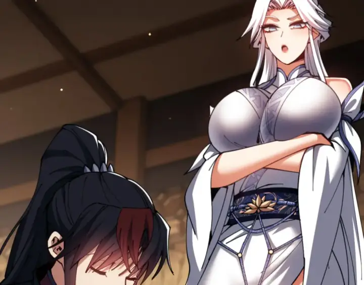 漫画《师尊：这个冲师逆徒才不是圣子》第50话 白天人多被看见了不好第138张图