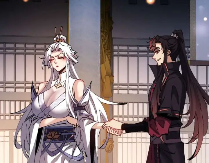 漫画《师尊：这个冲师逆徒才不是圣子》第91话 插花弄玉第14张图