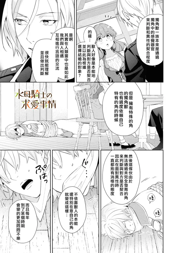 漫画《兽人骑士的求爱二三事》第1话第20张图