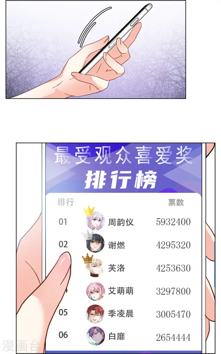 漫画《她来了，请趴下》第145话 投票风云2第21张图