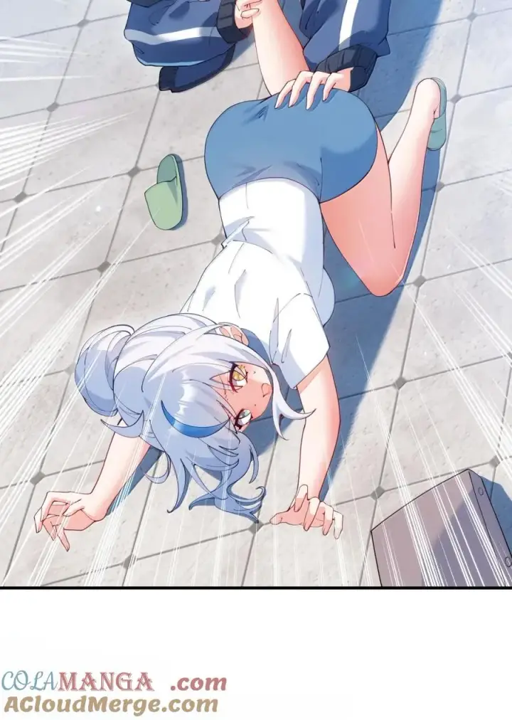 漫画《天生媚骨的我被病娇徒儿盯上了》外传3 洁癖的疯狂执念：鹿与枝的 “清洁大战”第27张图
