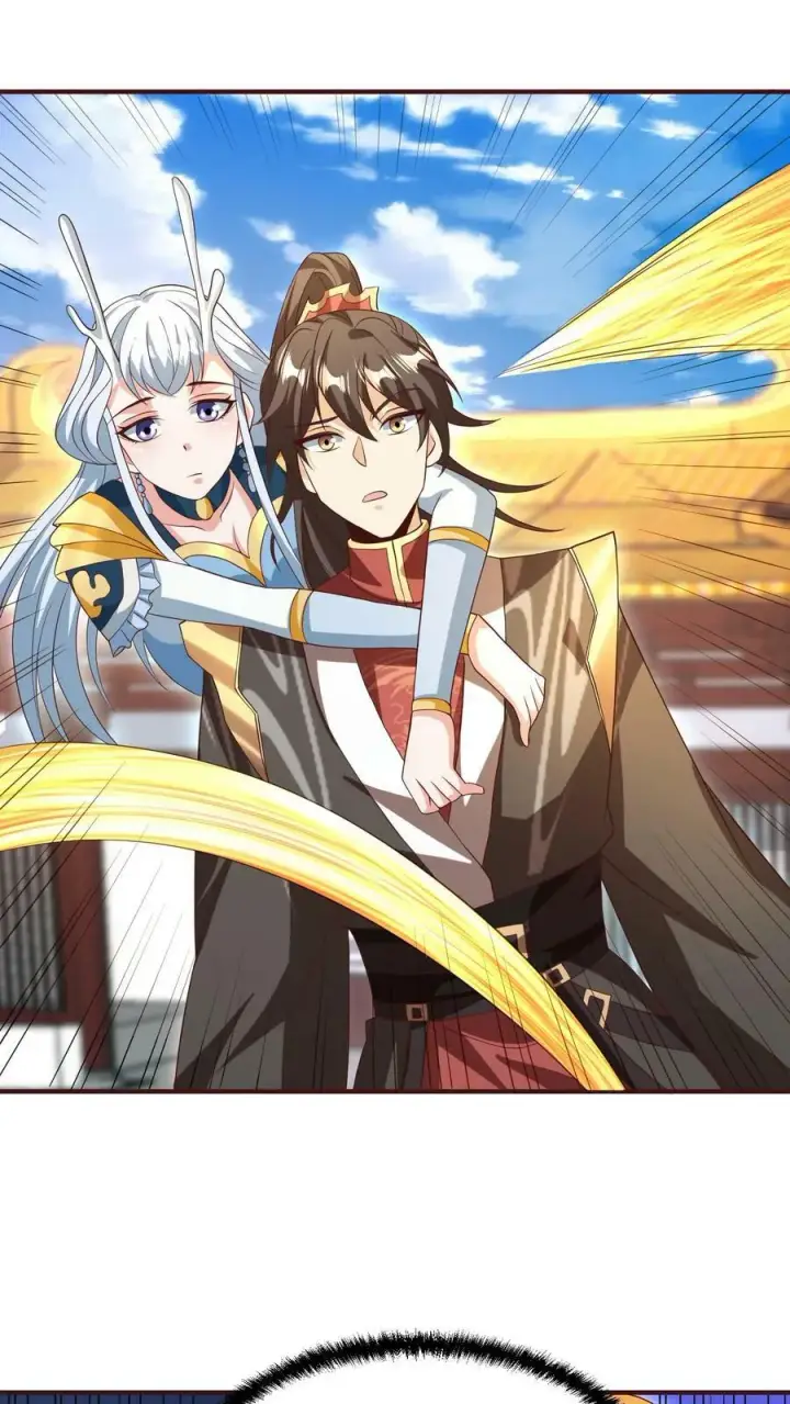 漫画《完了啊！女帝的软饭丈夫居然无敌》第160话 萧·金蝉子转世·天第6张图