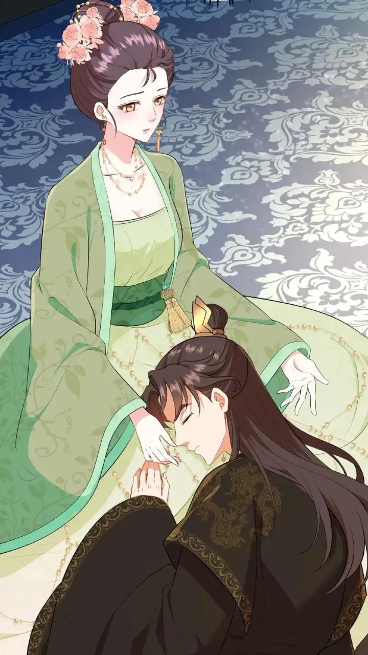 漫画《我穿回暴君小时候打翻他奶瓶》第4话 娘娘唱首歌就把陛下哄睡着第20张图