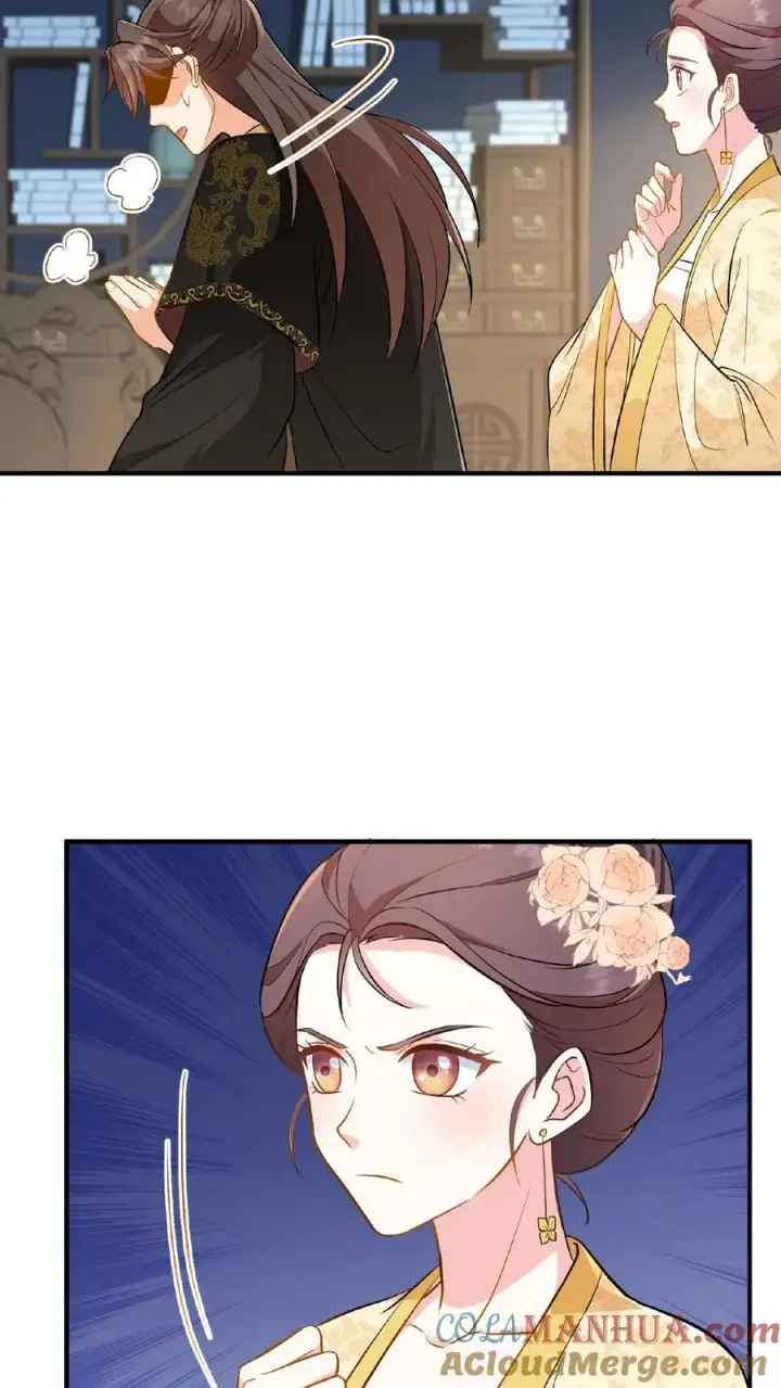 漫画《我穿回暴君小时候打翻他奶瓶》第104话 这是你第几次为了别人来找朕？第25张图