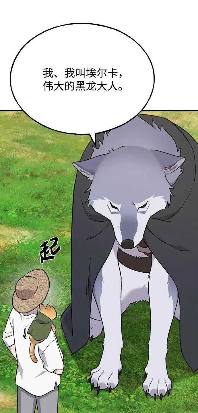 漫画《我独自在高塔种田》[第49话] 伟大的黑龙第94张图