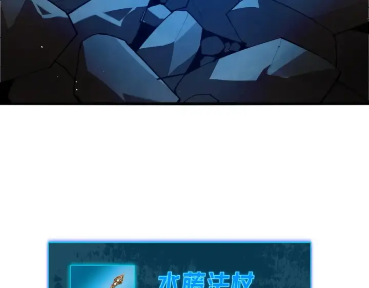 漫画《我靠无敌被动打出成吨伤害！》第10话 击杀boss，获得水藤法杖第164张图