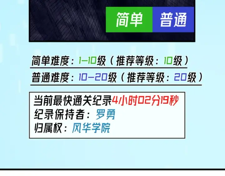 漫画《我靠无敌被动打出成吨伤害！》第16话 挑战风华学院秘境！第113张图